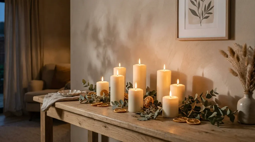 Candle Cluster Styling