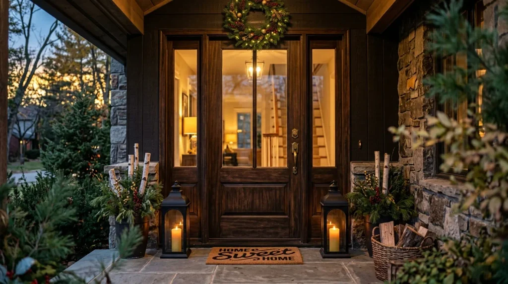 Lantern & Wreath Duo