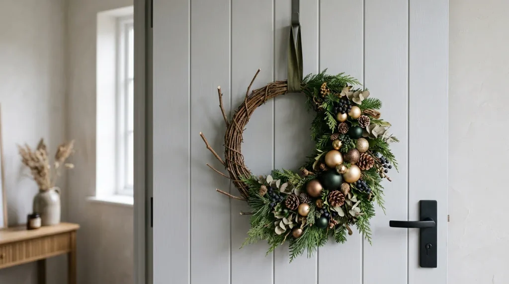 Asymmetrical Design Wreath