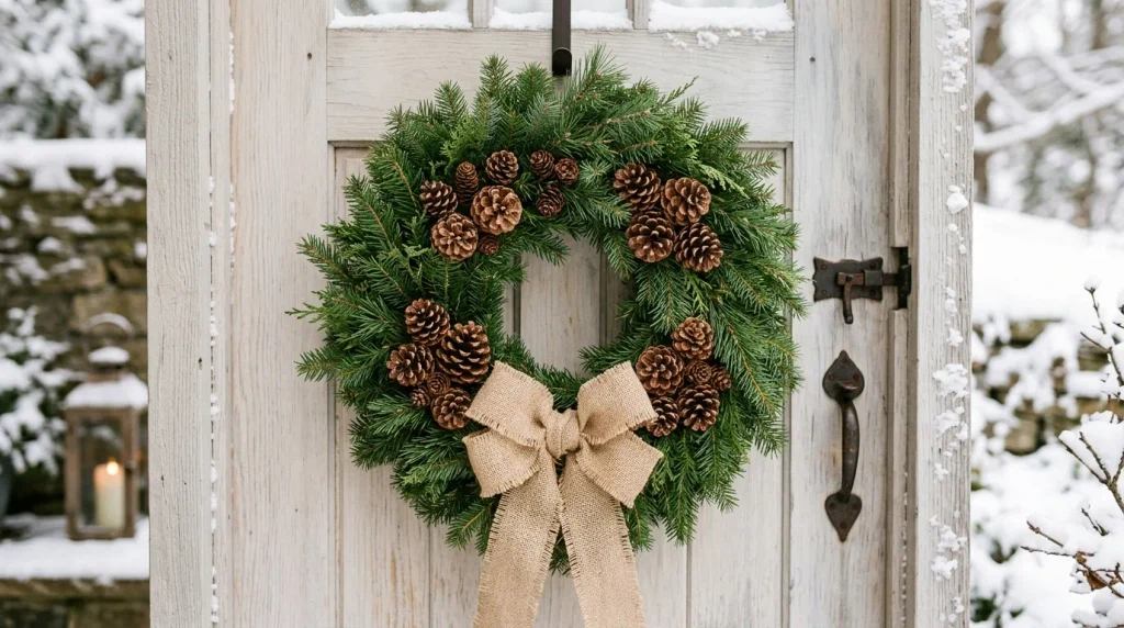 Pinecone Cluster Wreath