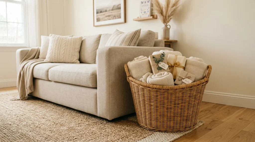 Woven Basket Storage