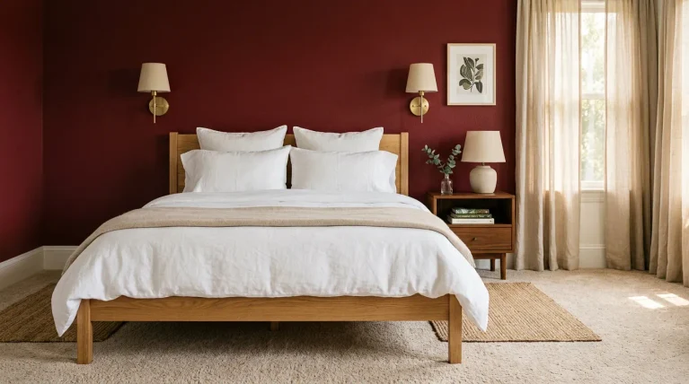 cherry red room ideas
