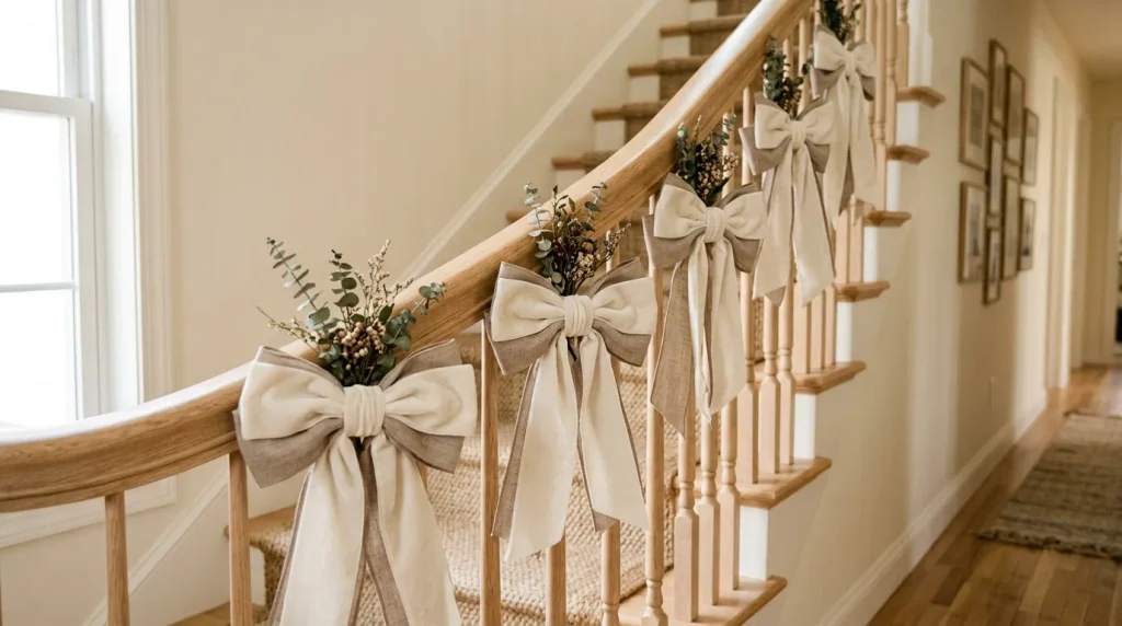 Neutral Ribbon Bows