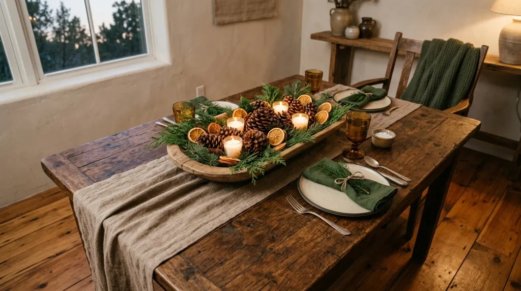 Woodland Table Centerpiece