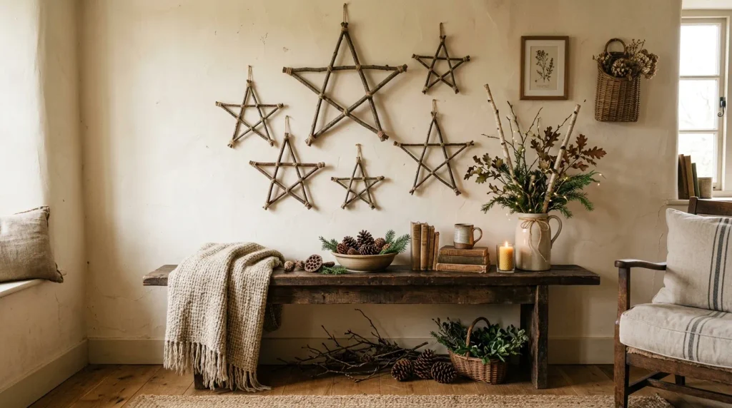 Rustic Twig Stars
