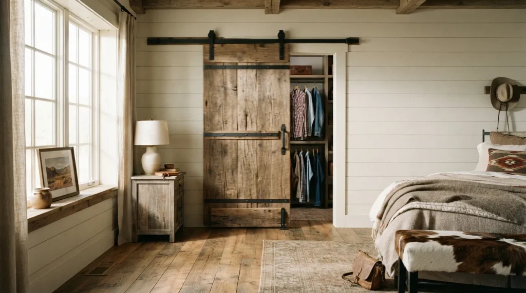 Barn Door Closet