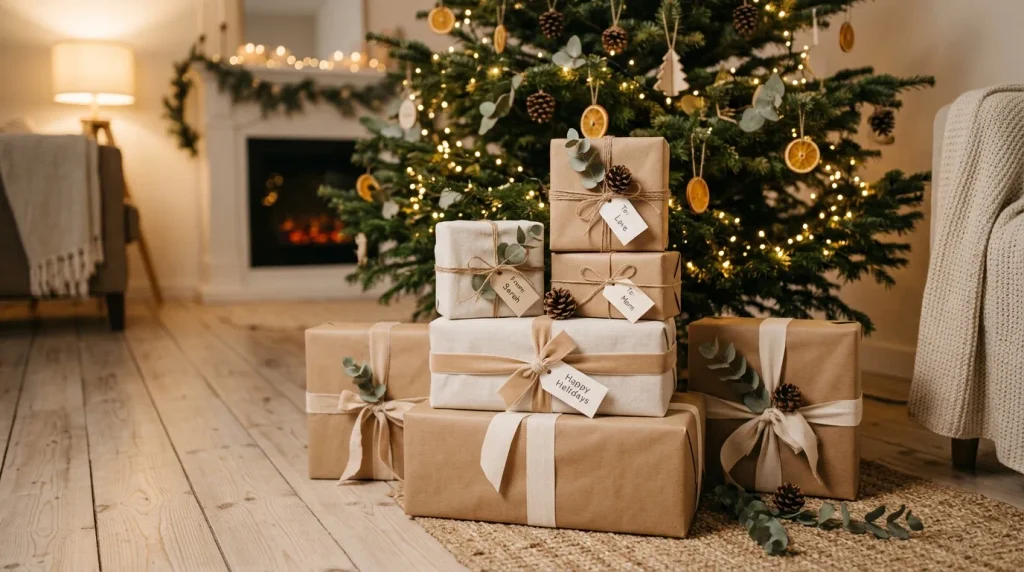 Neutral Gift Wrapping