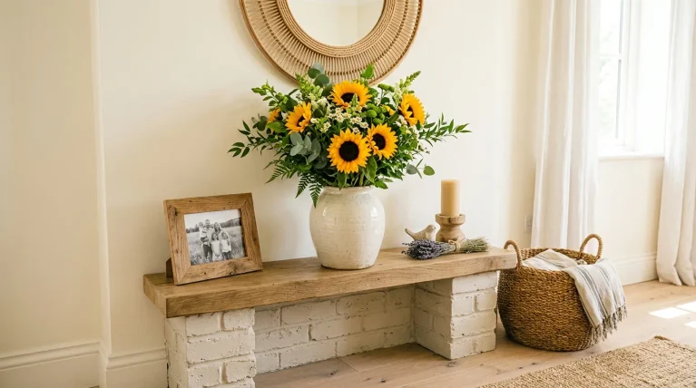 summer mantel decor ideas