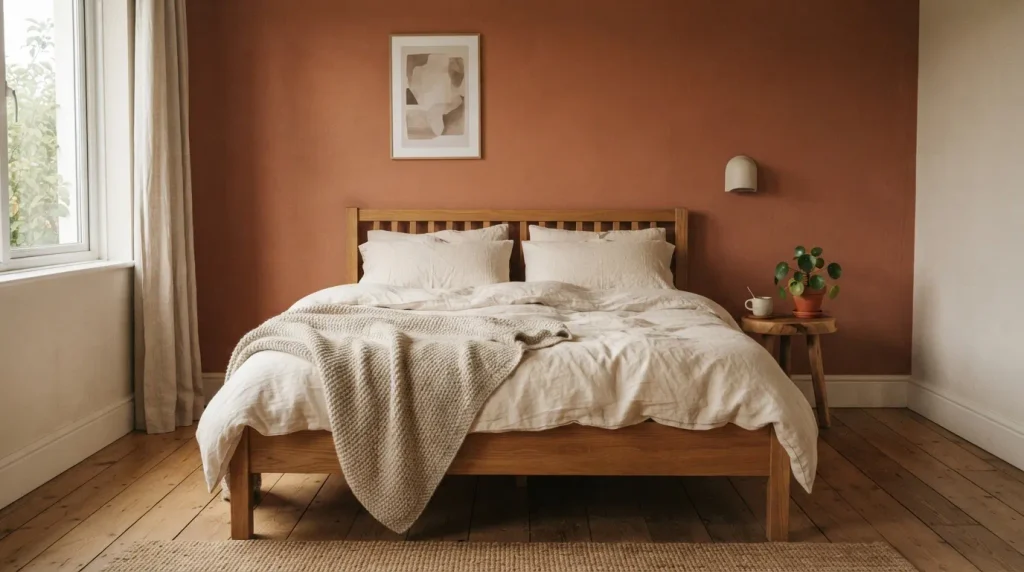Warm Terracotta Wall Color