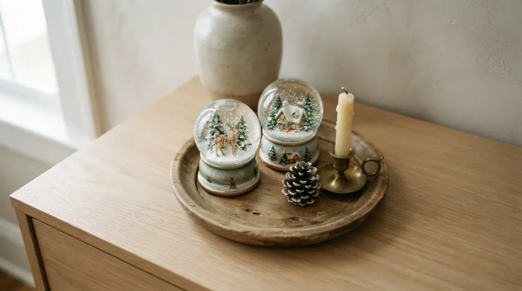 Snow Globe Vignette