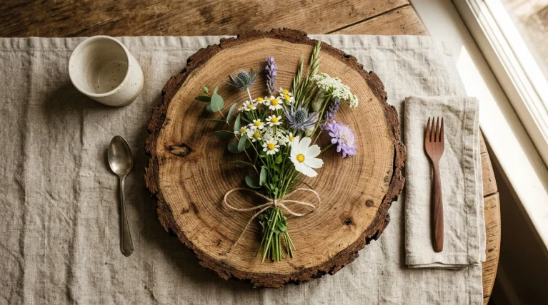 wildflower tablescape ideas