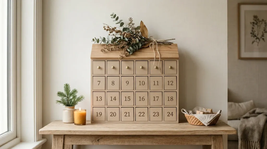 Beige Advent Calendar