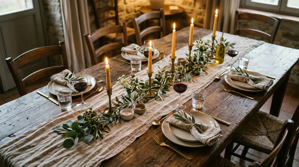 Linen Table Runner