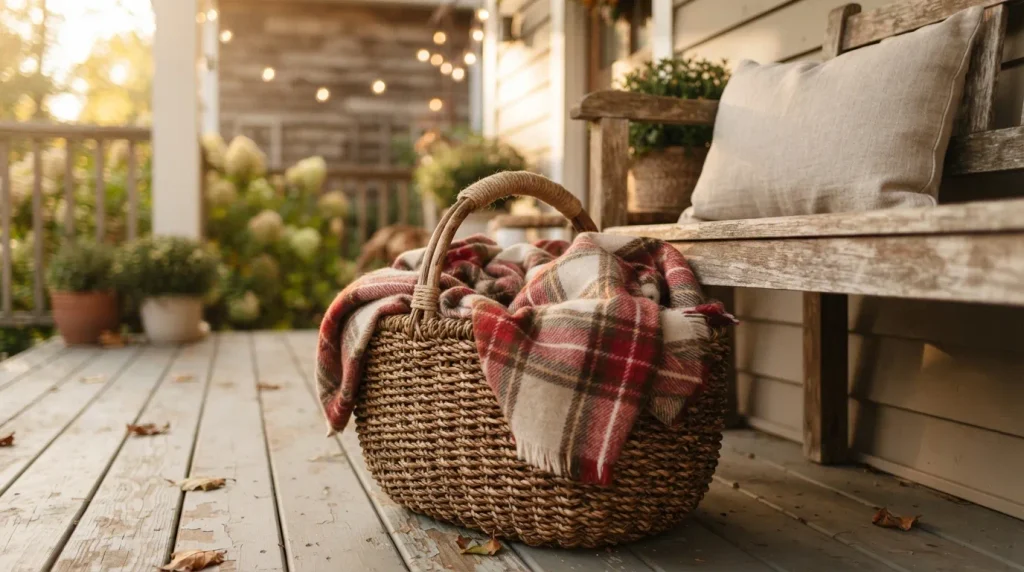 Cozy Blanket Basket