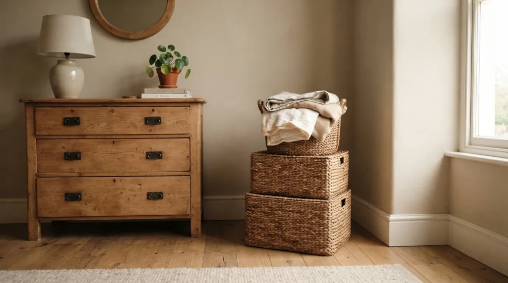 Woven Basket Storage