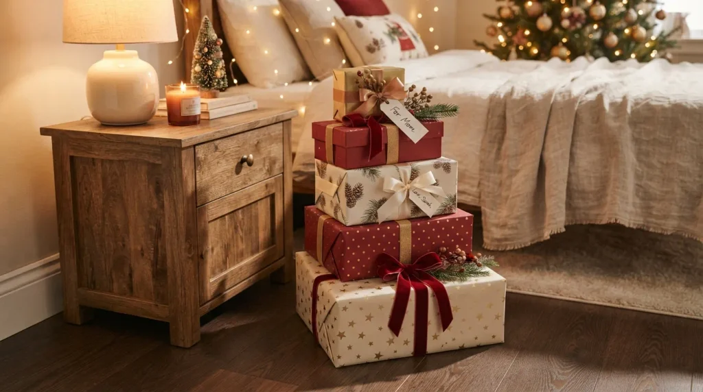 Wrapped Gift Stack