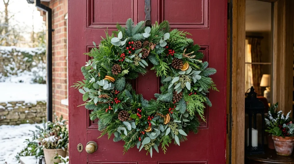 Layered Greenery Wreath