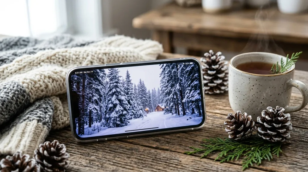  Snowy Evergreen Forest