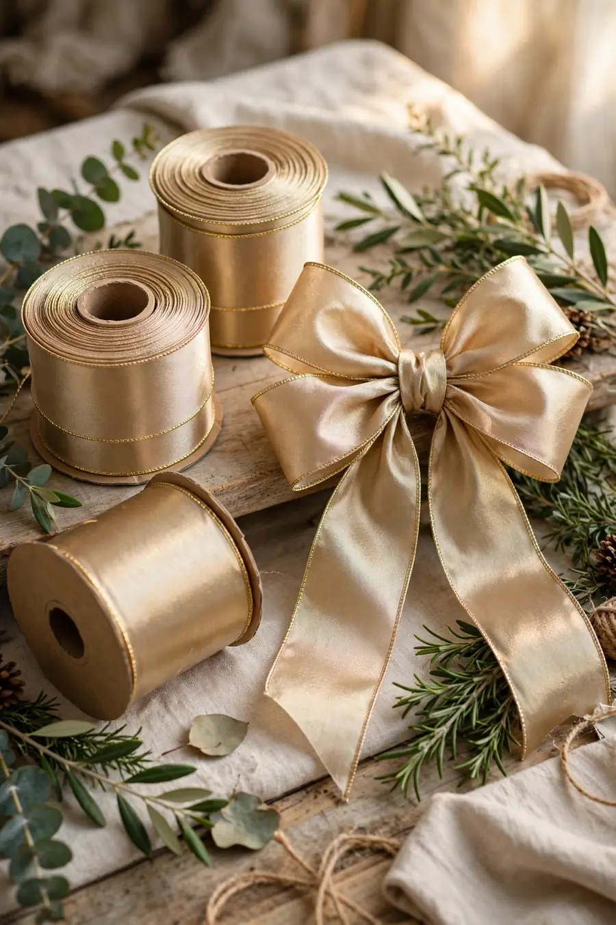 2. Pick a Metallic Ribbon as the Star