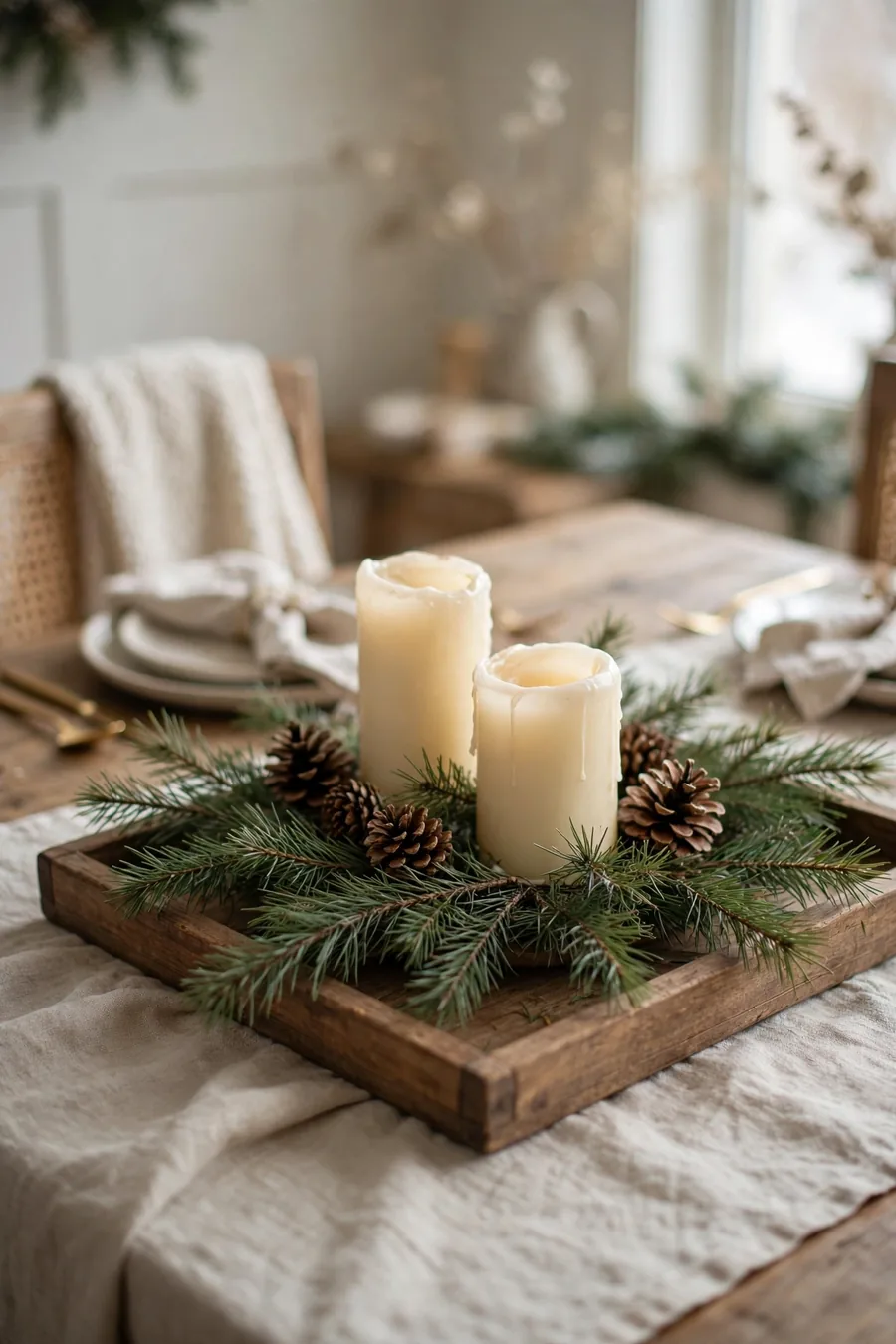 2. Bring in Natural Wood for Warmth