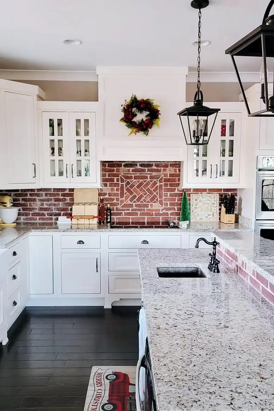 3. Add a Small Sparkly Moment by the Sink