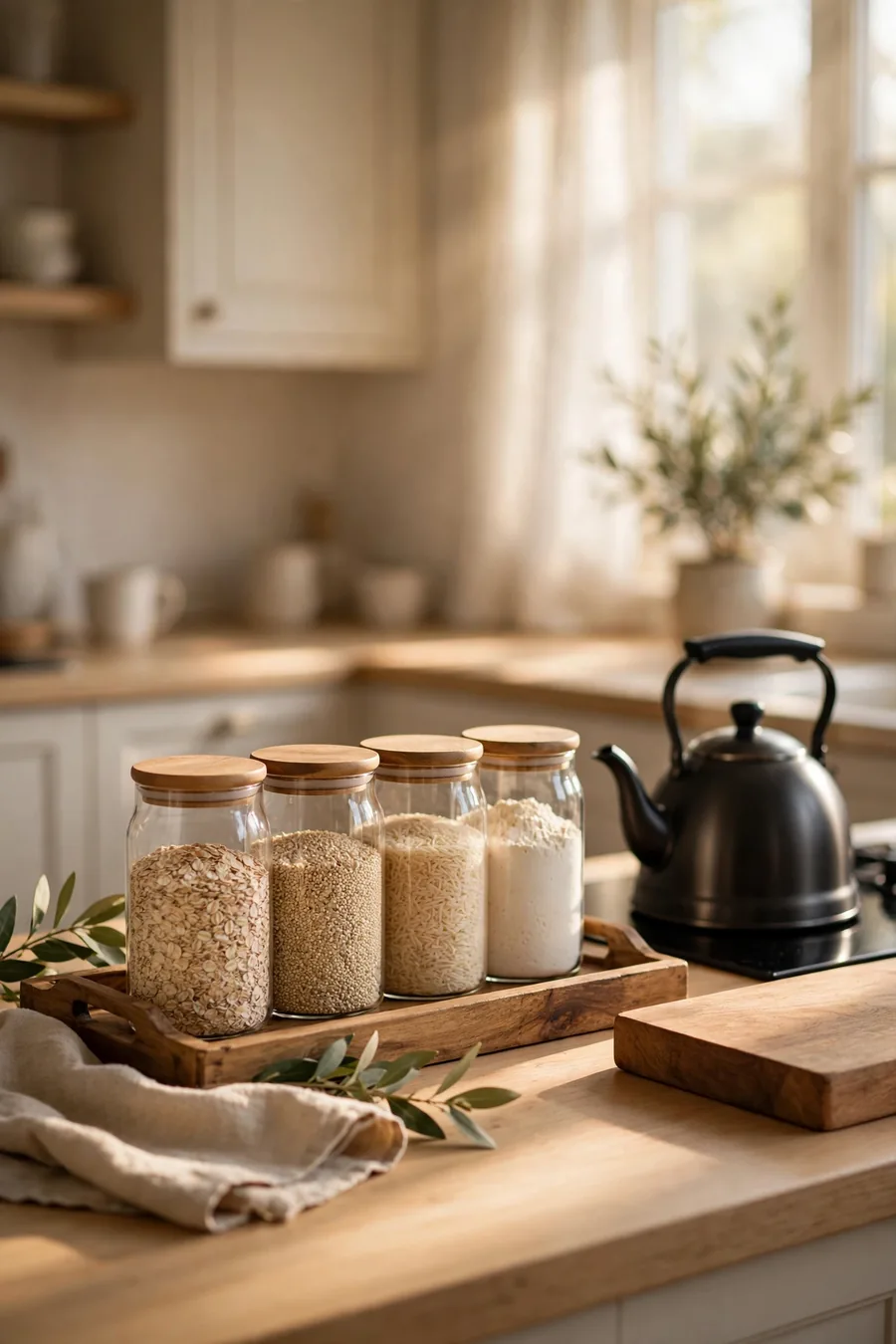 3. Clear Kitchen Counters Back to Working Space