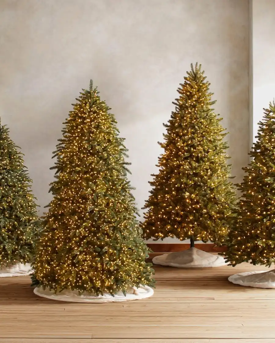 4. Bottle Brush Tree Forests on Shelves