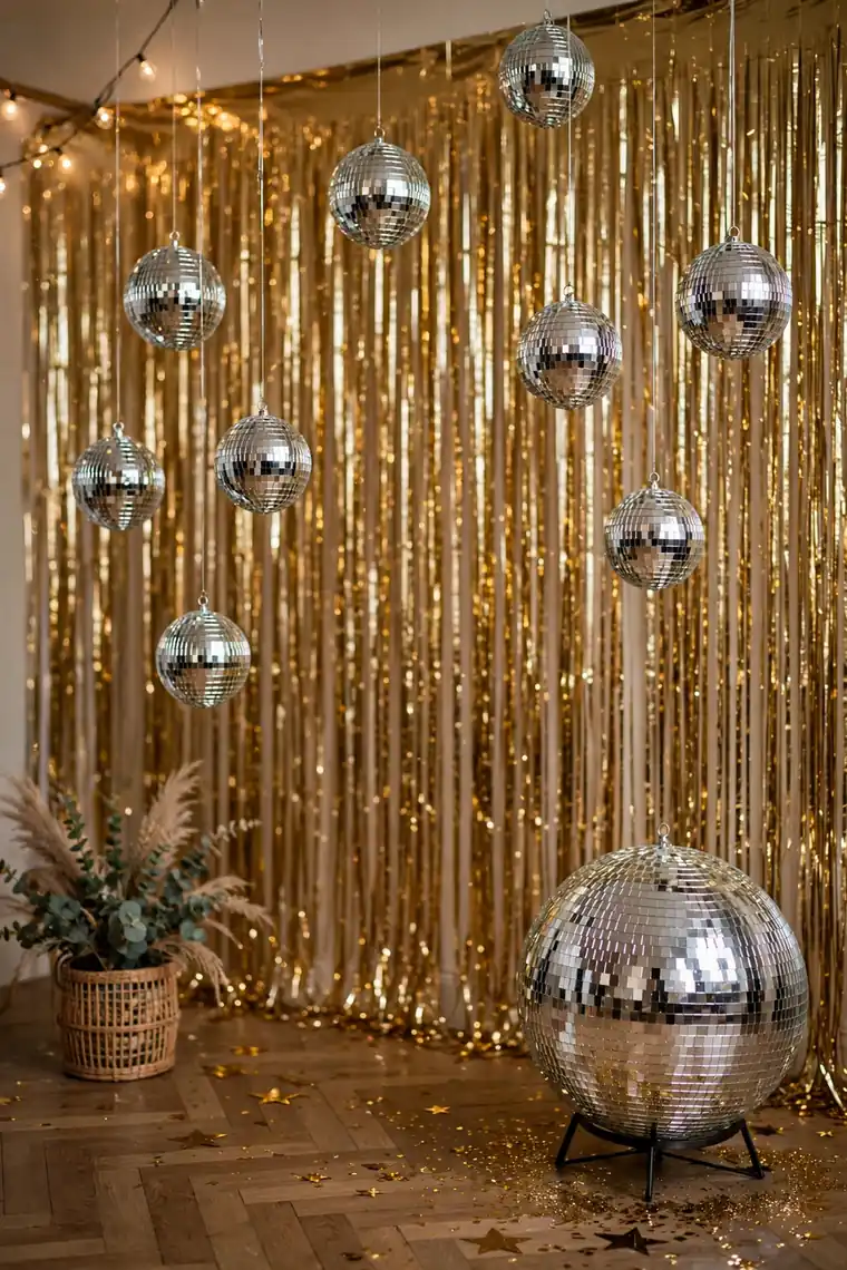 4. Build a Disco Corner or Photo Spot