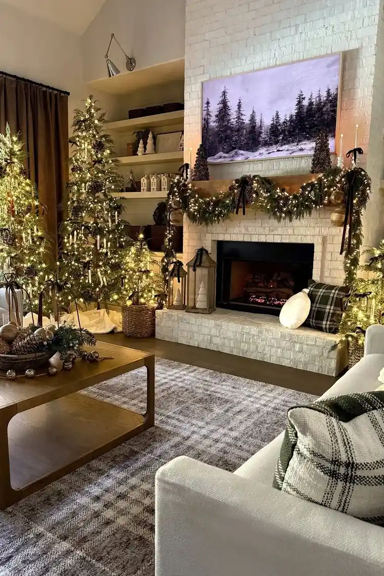 5. Dress Greenery and the Tree in Both Metals