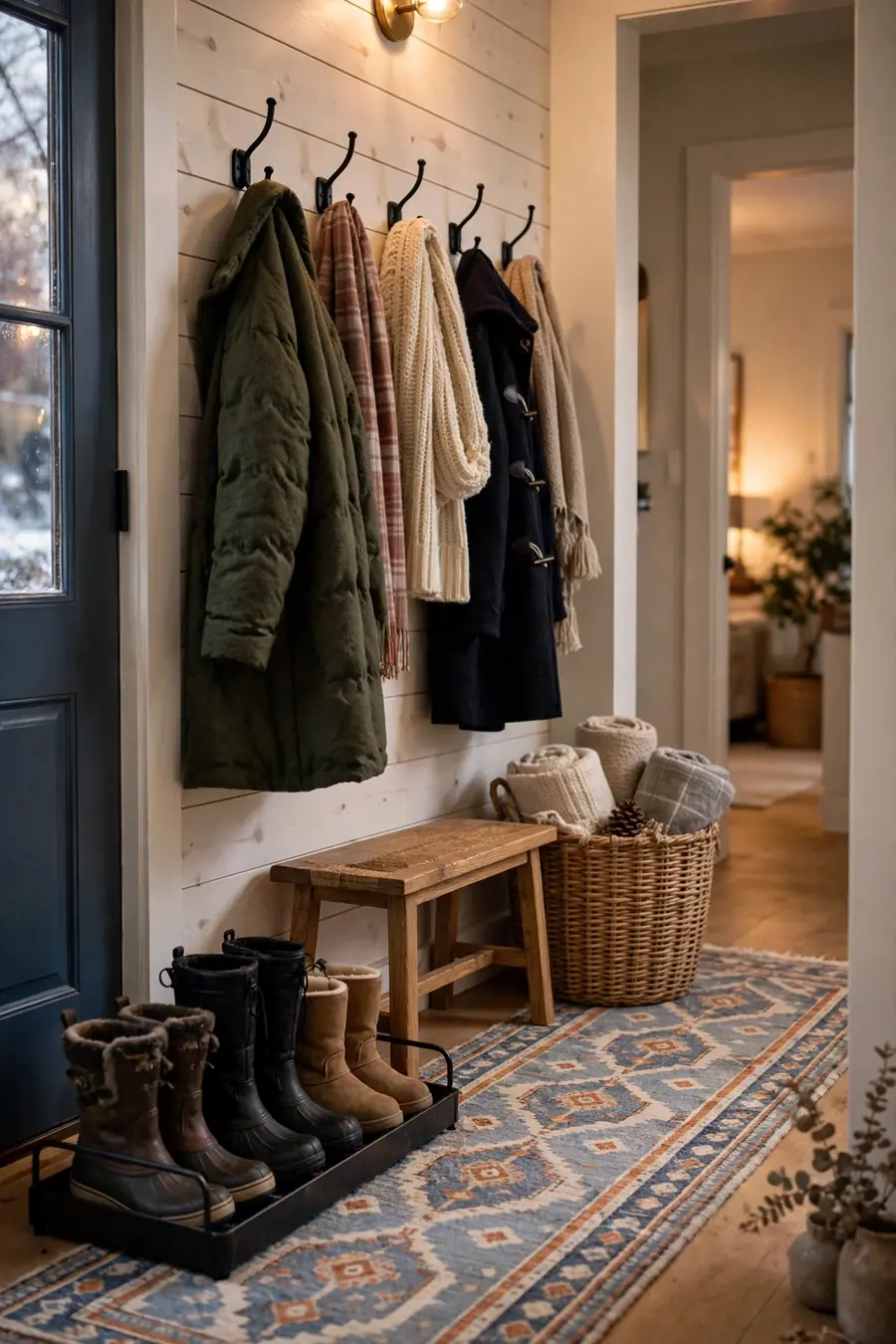 5. Lay a Runner That Can Handle Winter Boots