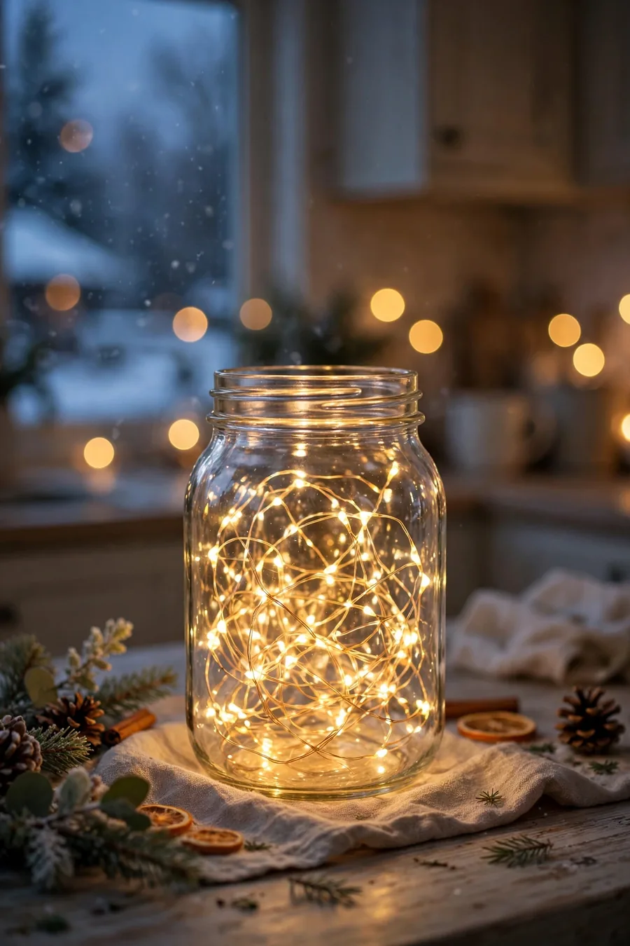 5. Layer Fairy Lights Where Winter Feels Dark