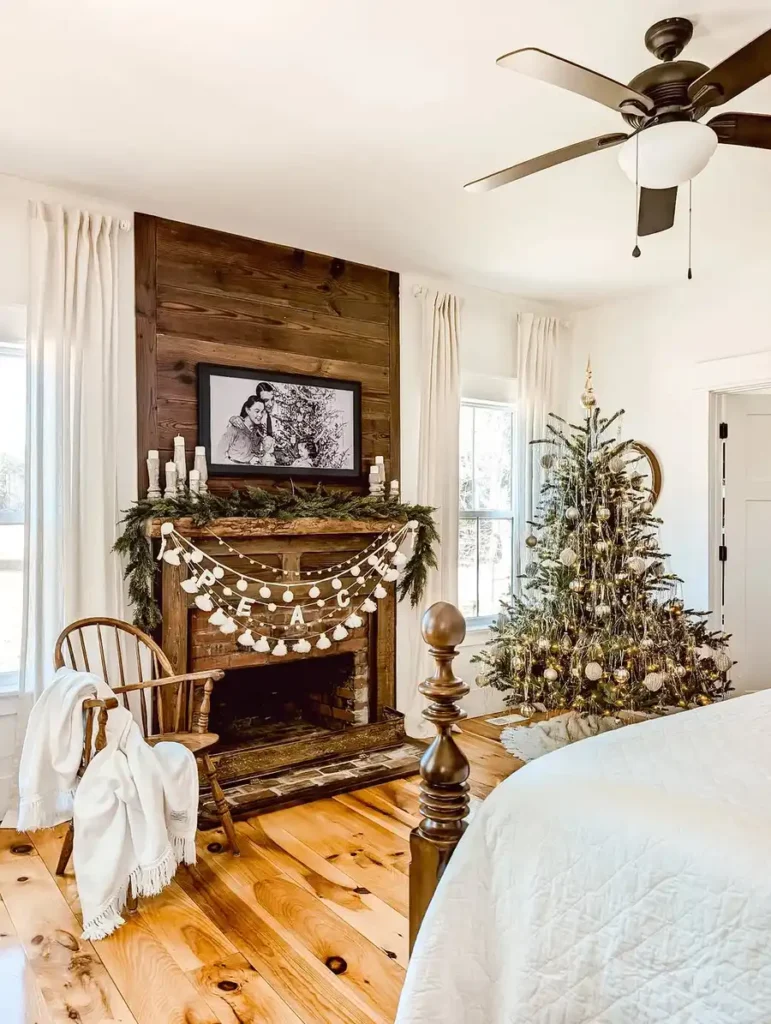 Candlelit Mantel