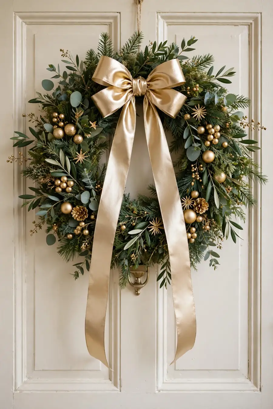6. Make a Generous Bow and One Focal Point