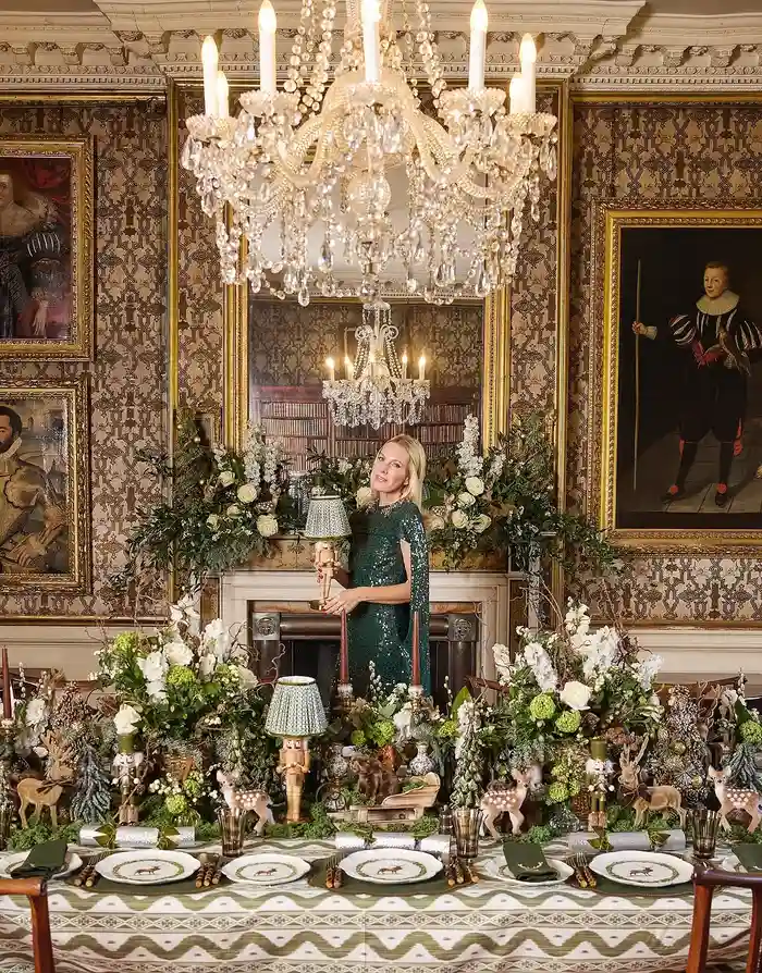 7. Nutcracker Pair Beside the Fireplace