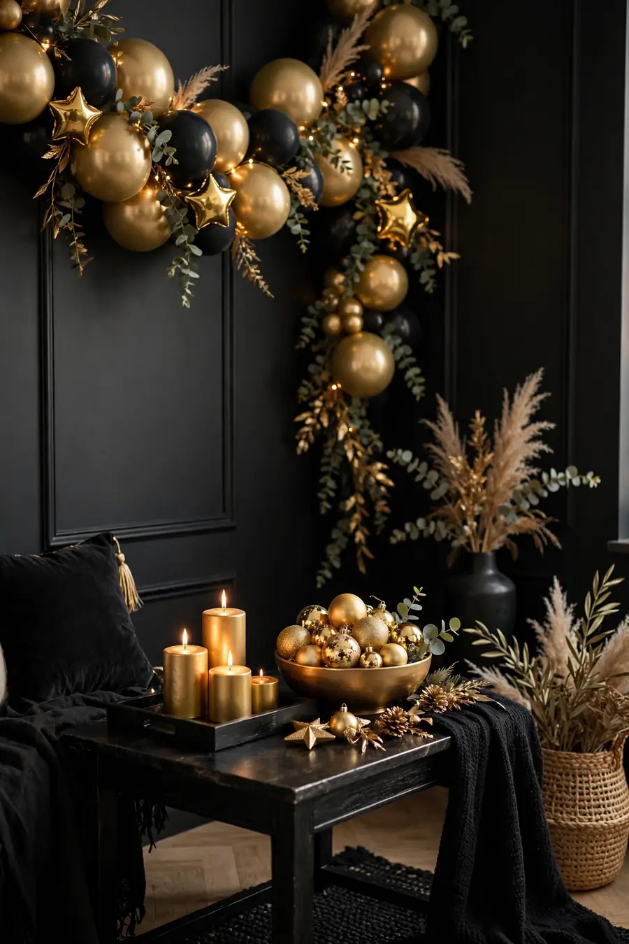 Black and Gold, Room by Room