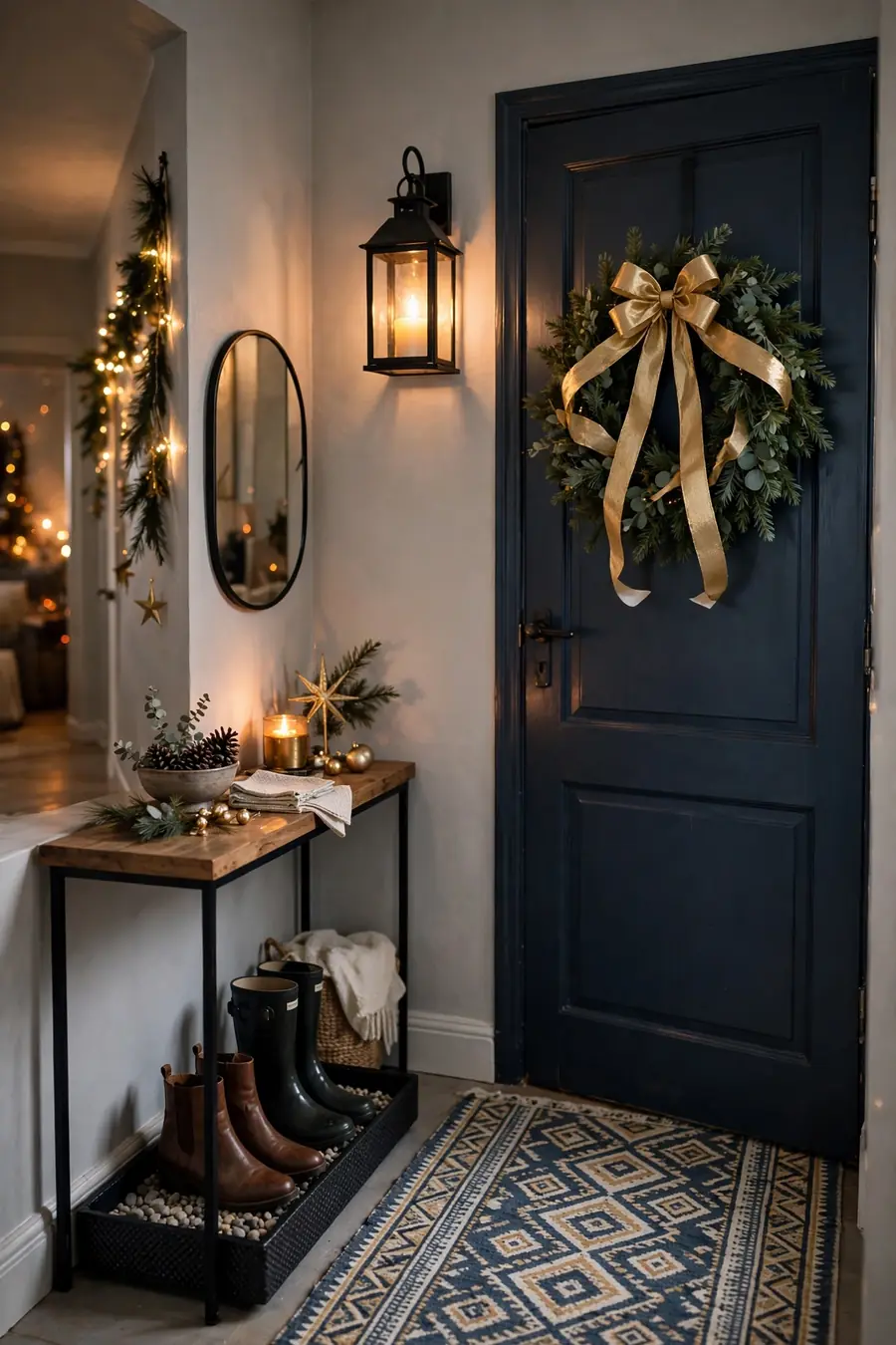 Tiny Entryway New Year Cheat Sheet