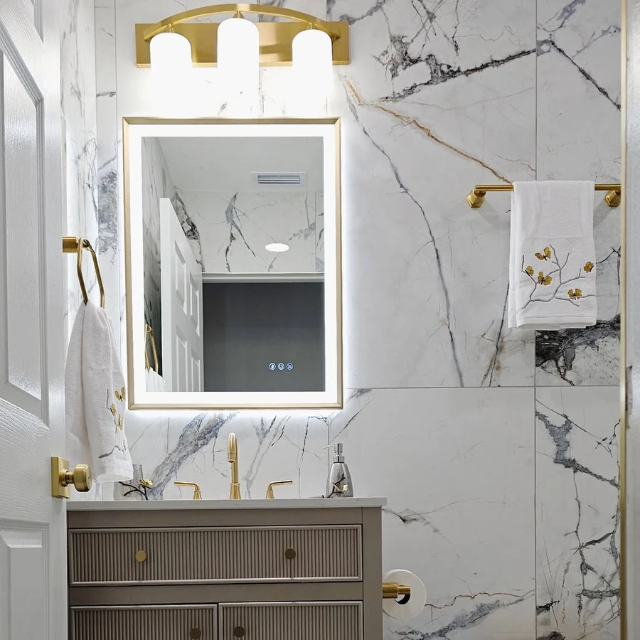 15. Equestrian Accent in the Guest Bathroom