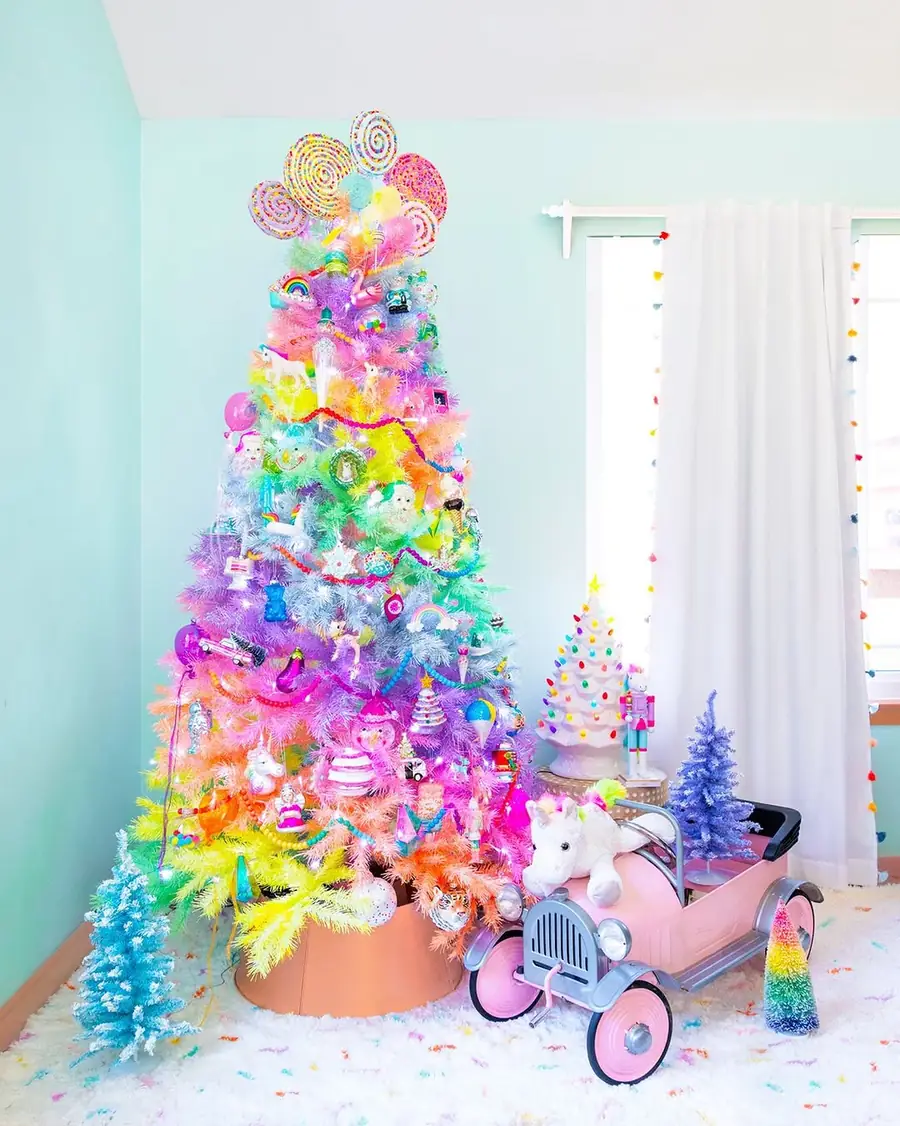 Pastel Rainbow Dream Tree
