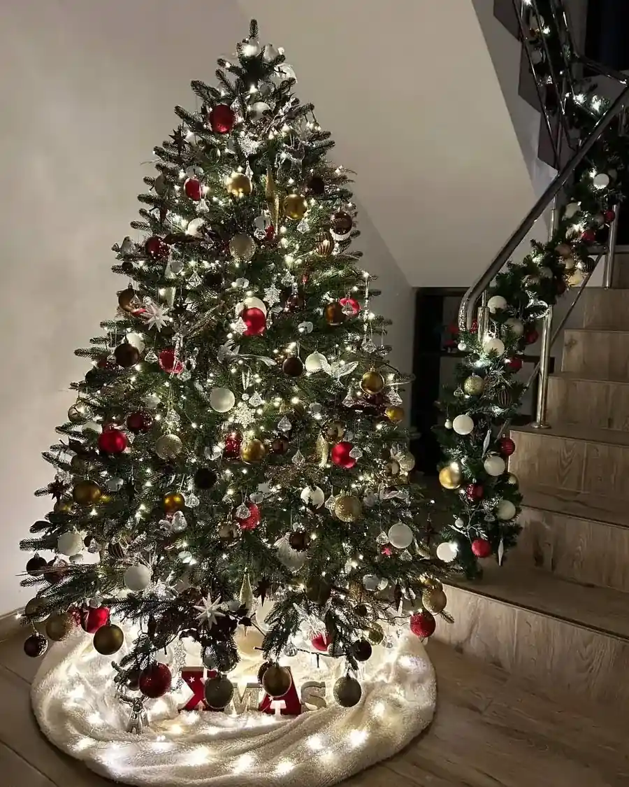 Silver Ice Crystal Tree