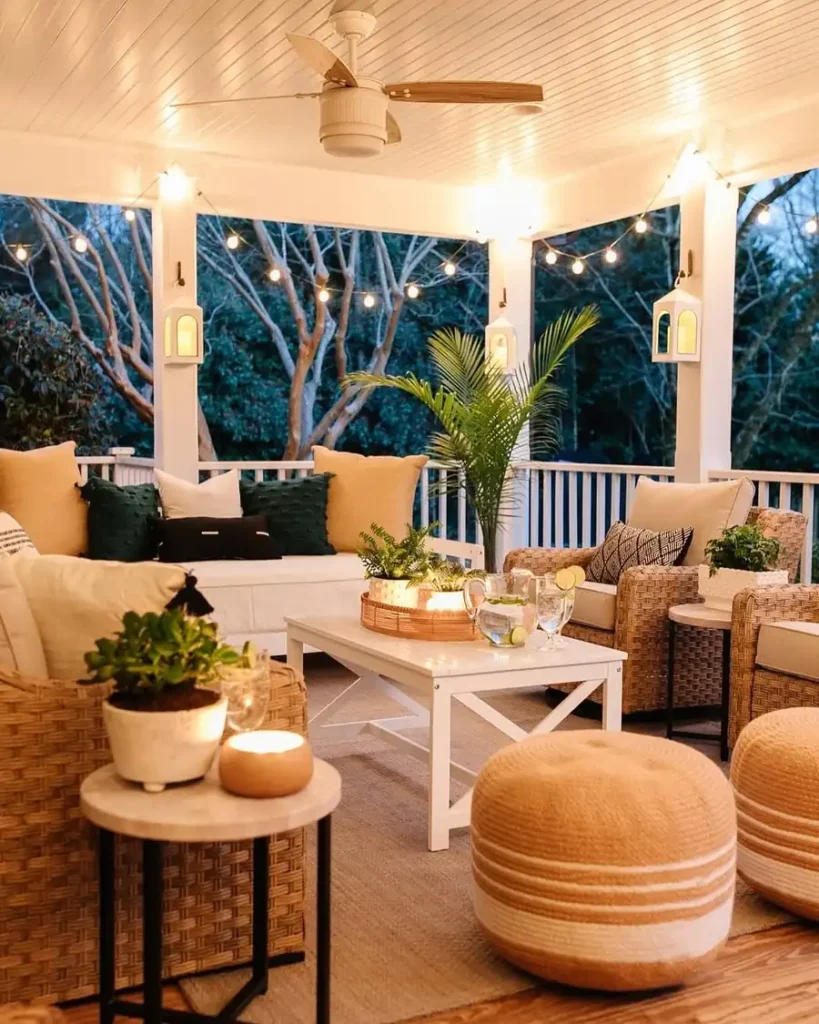 Warm String Lighting